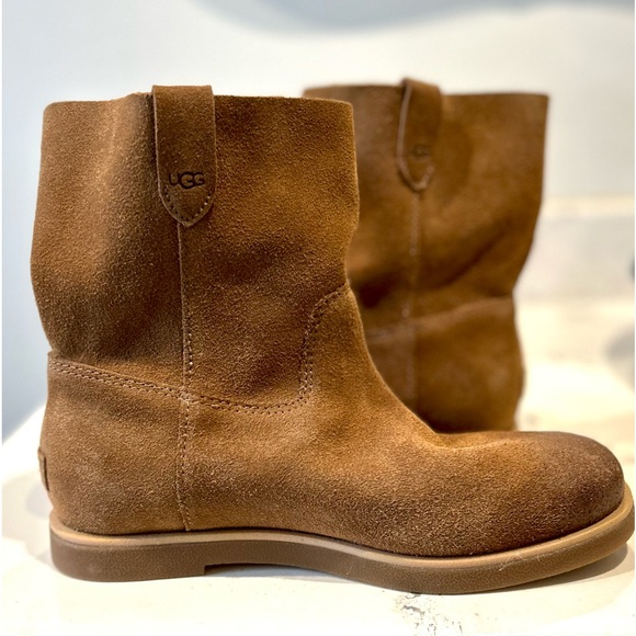 NWOT UGG Josefene Suede Boots Women’s Size 6 Color Chestnut - Picture 9 of 16